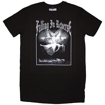 Falling In Reverse Ladies T-Shirt Dress: Floating (Black) (XX-Large)