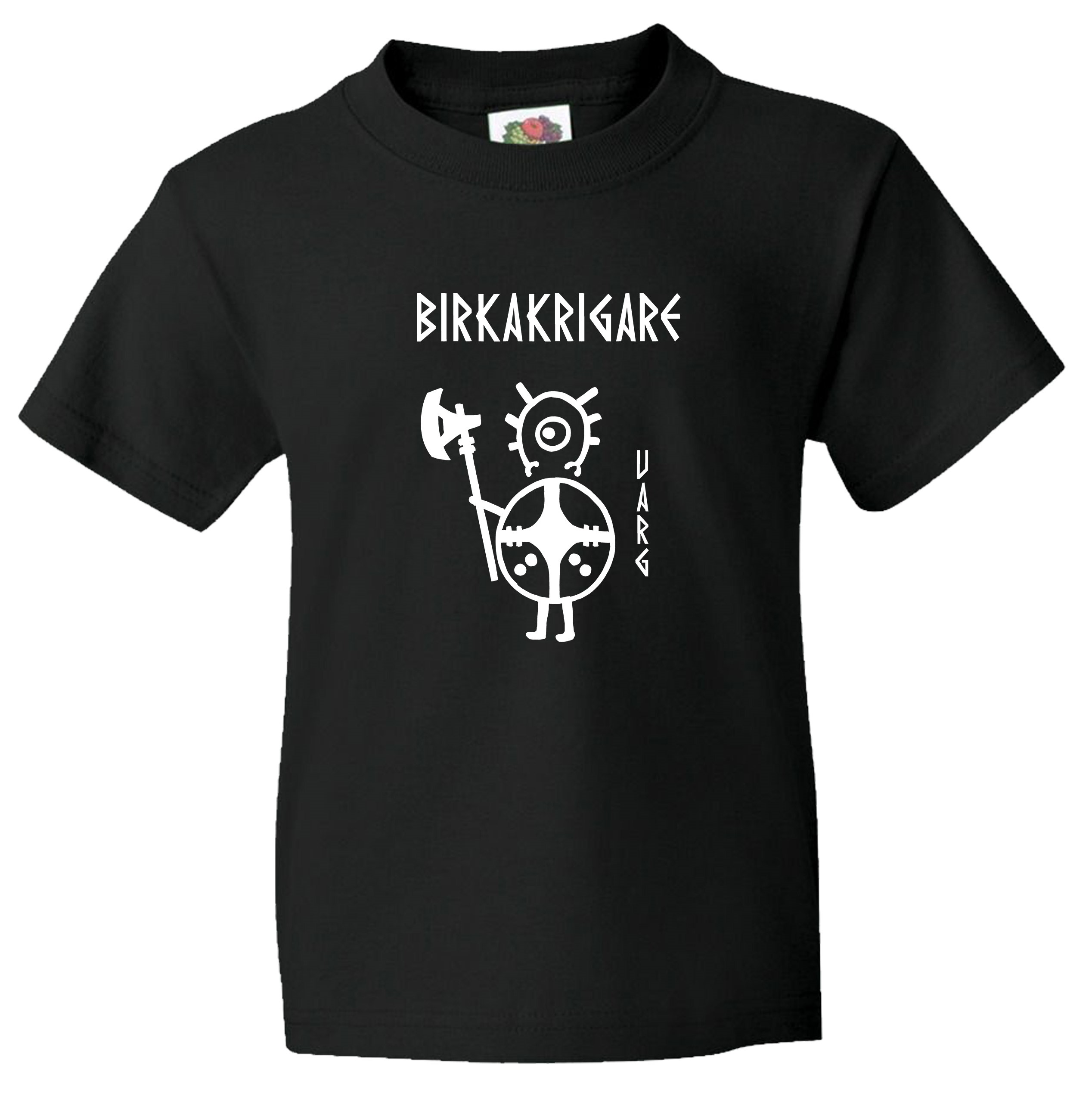 Kids t-shirt: Birka Warriors - Varg - Viking Art Collection (7-8 years)