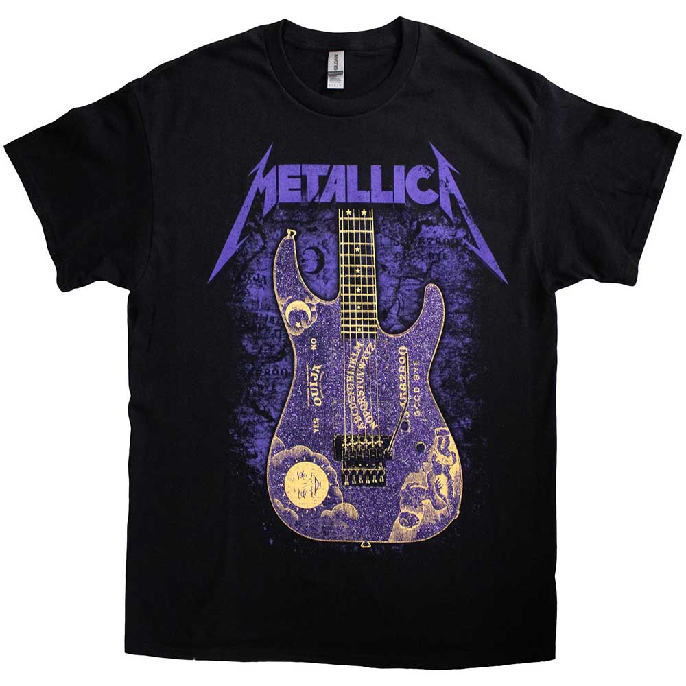 Metallica Unisex T-Shirt: Ouija Purple (Medium)
