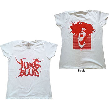 Yungblud Ladies T-Shirt: DEADHAPPY (Back Print) (XX-Large)
