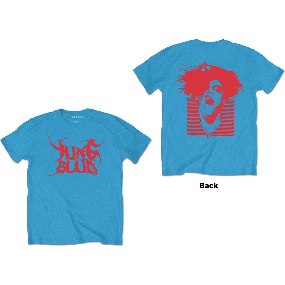 Yungblud Unisex T-Shirt: DEADHAPPY (Back Print) (X-Small)