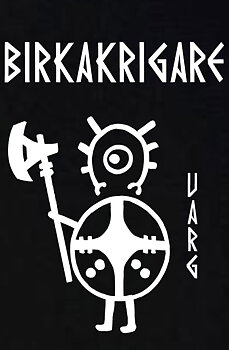 Barn t-shirt: Birkakrigare - Varg - Viking Art Kollektion (12-13 år)