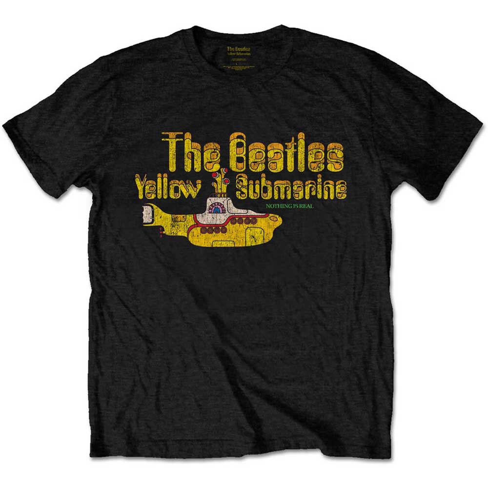 The Beatles Unisex T-Shirt: Nothing is Real (Large)