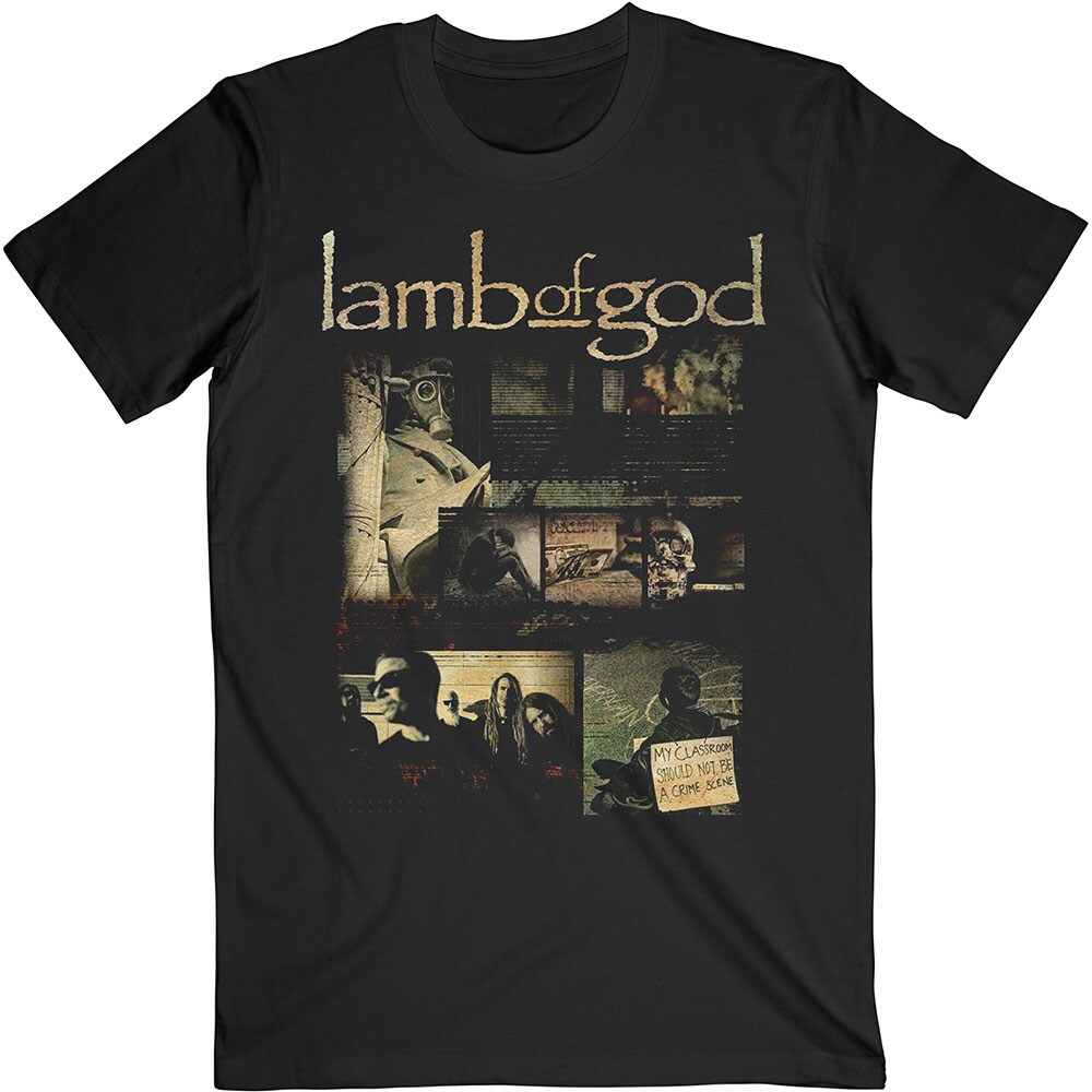Lamb Of God Unisex T-Shirt: Album Collage (XX-Large)