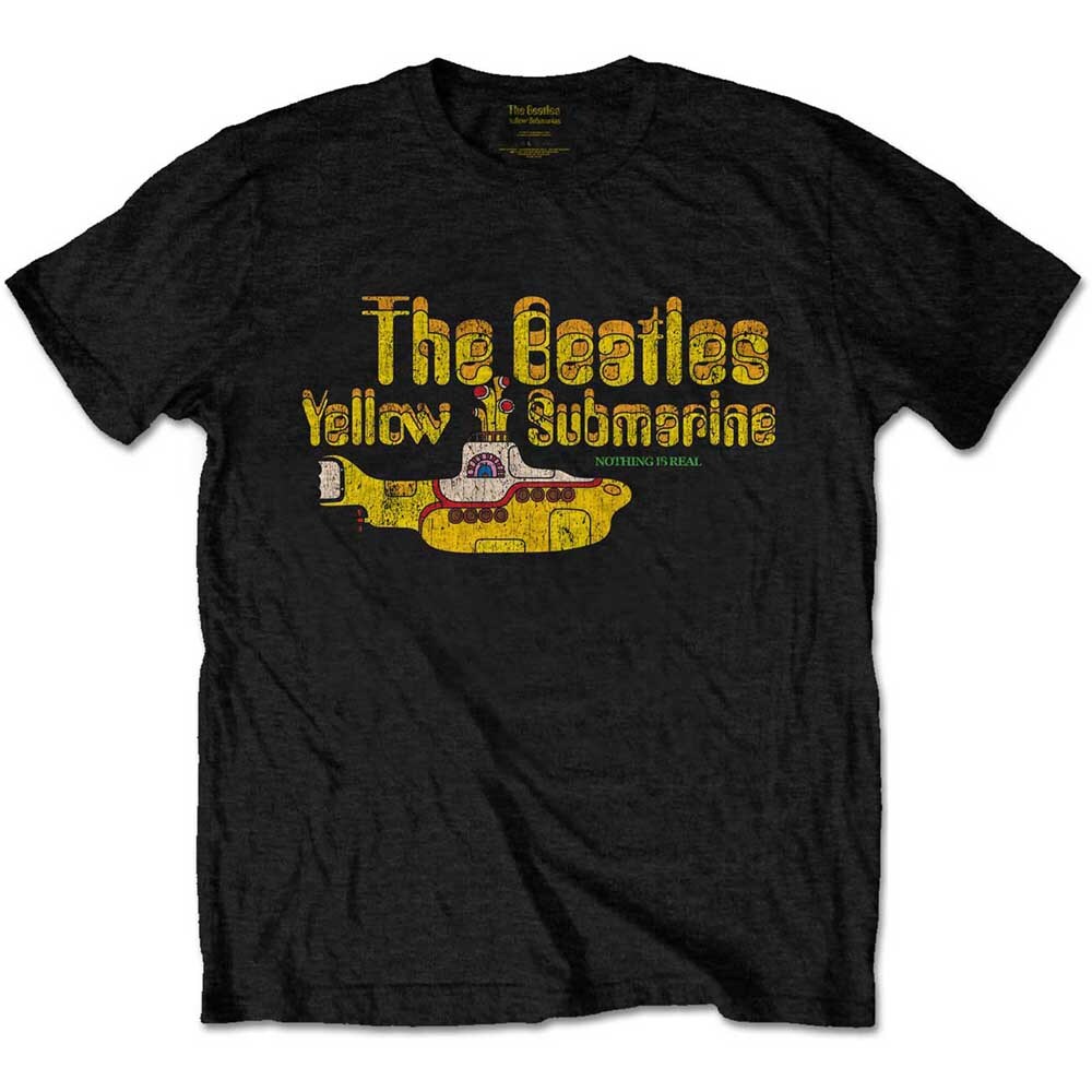 The Beatles Unisex T-Shirt: Nothing Is Real (Retail Pack) (Large) - 2