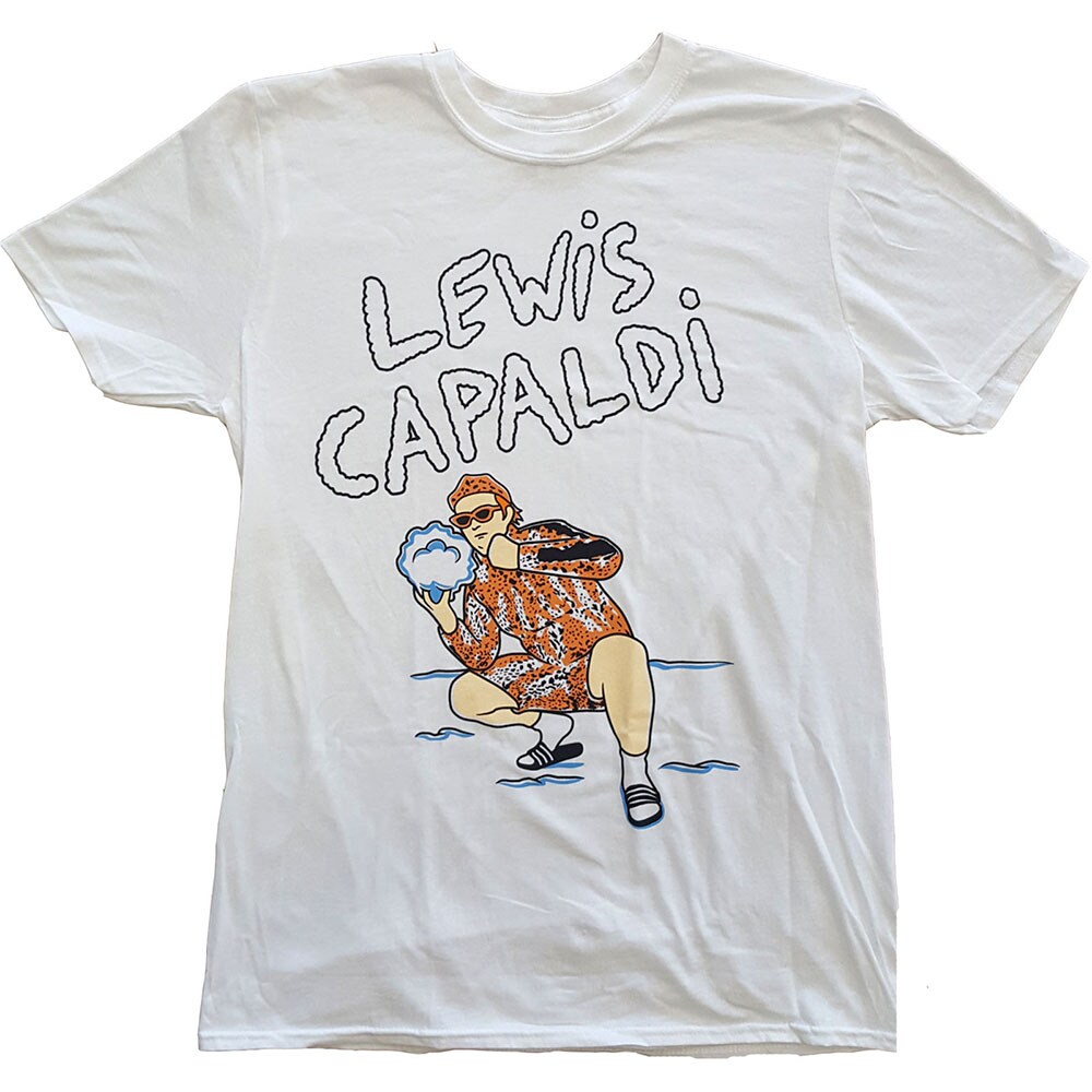 Lewis Capaldi Unisex T-Shirt: Snow Leopard (Medium)