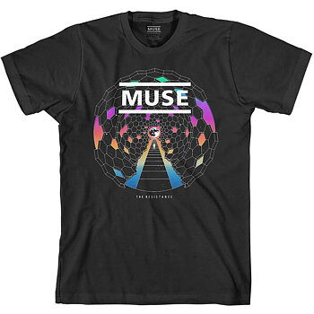 Muse Unisex T-Shirt: Resistance Moon (Large)