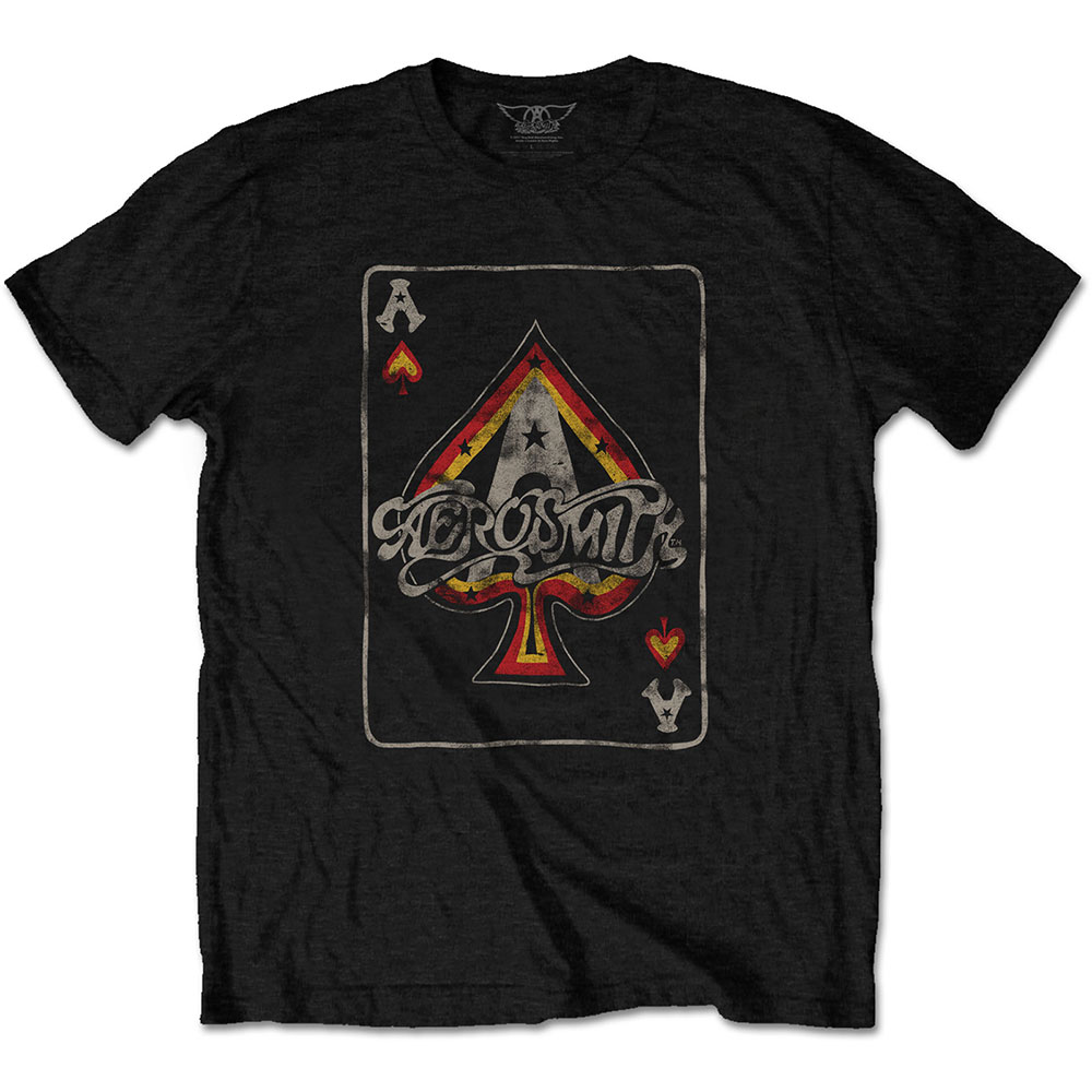 Aerosmith Unisex T-Shirt: Ace (Medium)