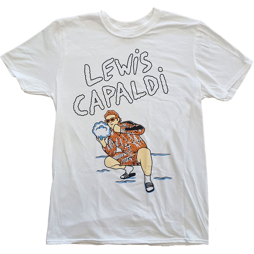 Lewis Capaldi Unisex T-Shirt: Snow Leopard (XX-Large)