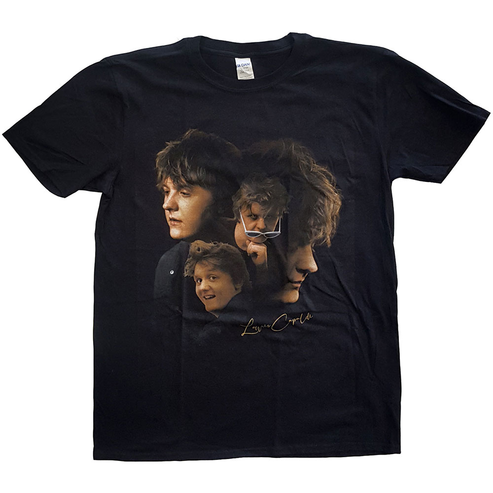 Lewis Capaldi Unisex T-Shirt: Photo Montage (Medium)