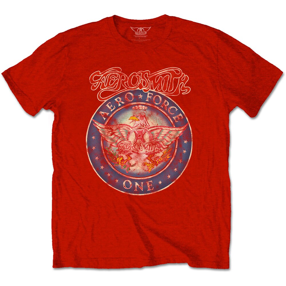Aerosmith Unisex T-Shirt: Aero Force (Small)