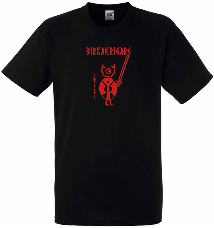 T-shirt: Birkakrigare - Eyrik - Viking Art Kollektion (Small)