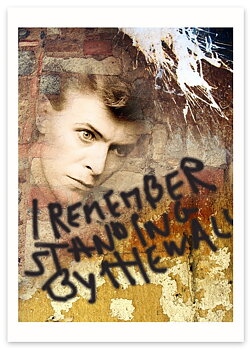 Art print David Bowie