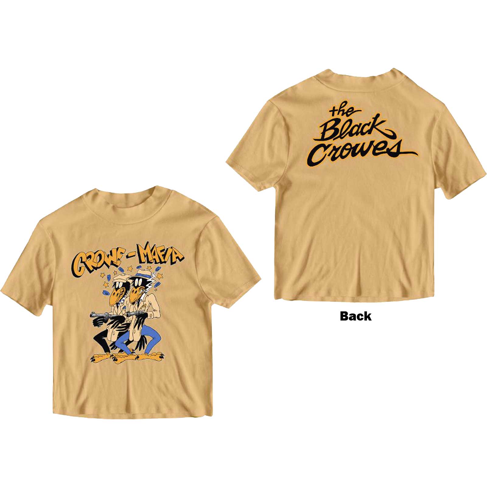The Black Crowes Unisex T-Shirt: Crowe Mafia (Back Print) (XX-Large)