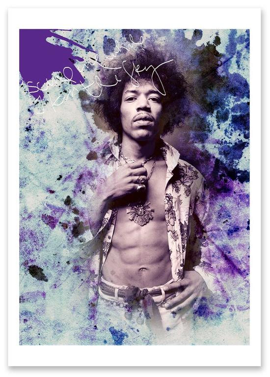 Art print Jimi Hendrix