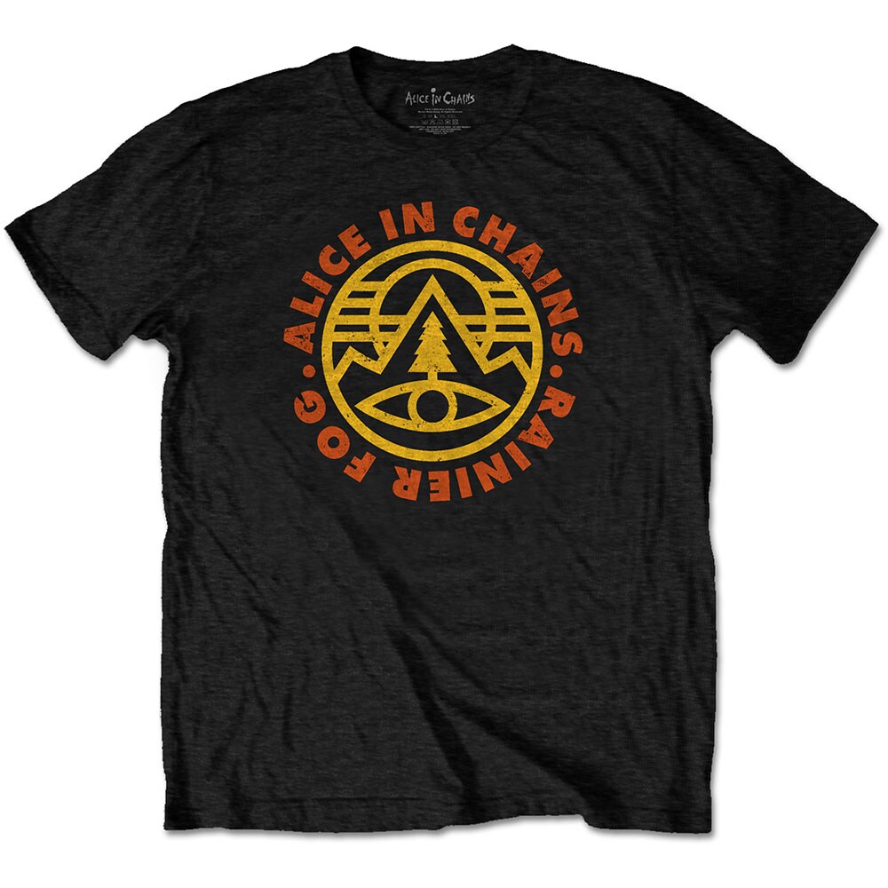 Alice in Chains Unisex T-Shirt: Pine Emblem (Medium)