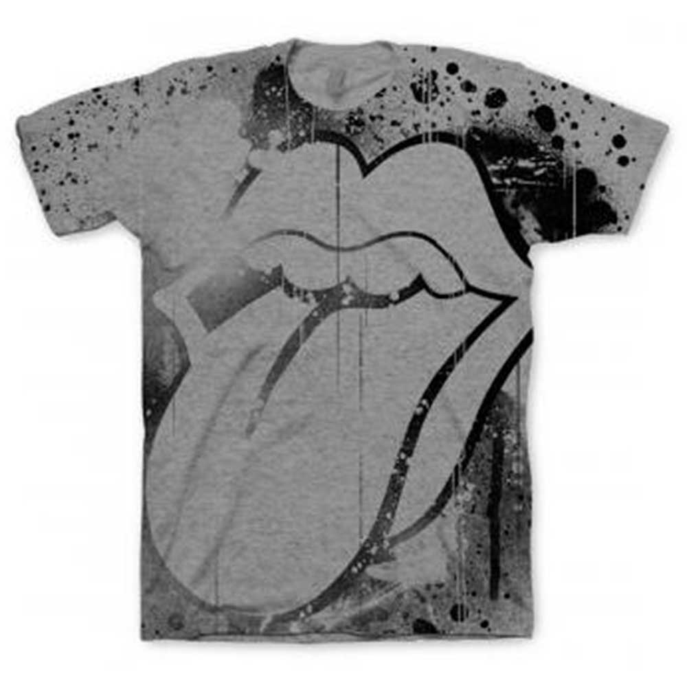 The Rolling Stones Unisex Sublimation T-Shirt: Mono Tongue (XX-Large)