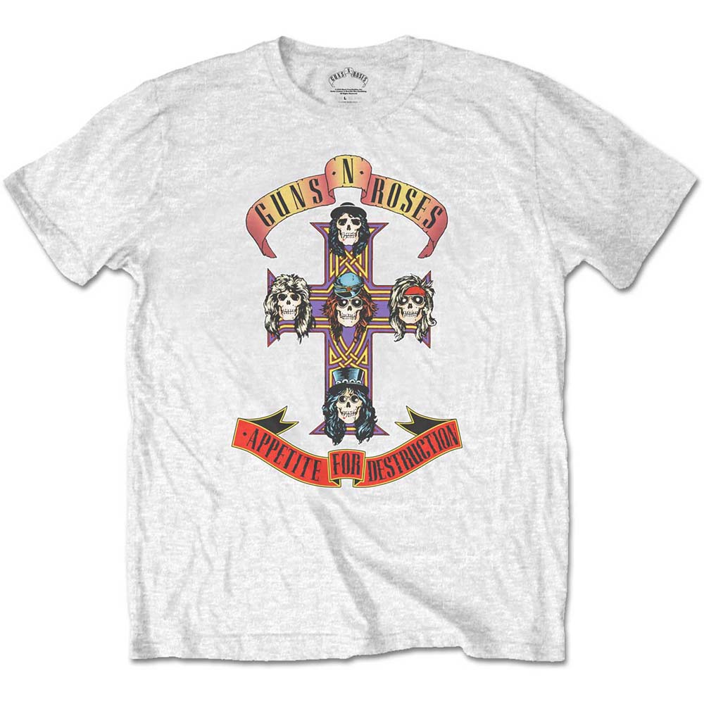 Guns N' Roses Unisex T-Shirt: Appetite for Destruction (Retail Pack) (XX-Large)