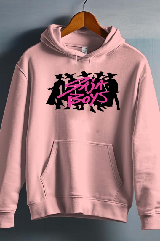 Saja Boys Kpop Demon Hunters Børn Hættetrøje - Hombre - Lyserød - Unisex