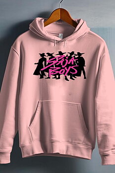 Saja Boys Kpop Demon Hunters Barn Hoodie - Hombre - Rosa - Unisex