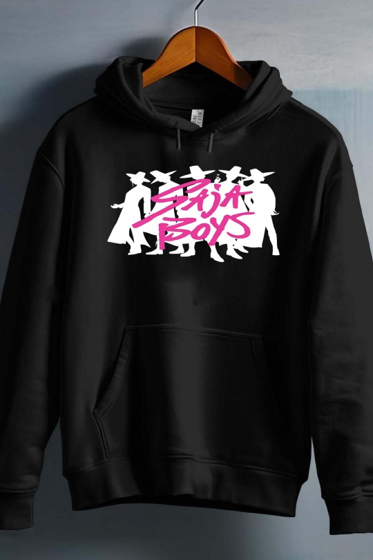 Saja Boys Kpop Demon Hunters Barn Hettegenser - Hombre - Svart - Unisex