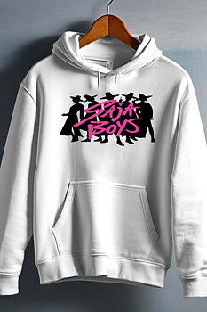 Saja Boys Kpop Demon Hunters Barn Hoodie - Hombre - Vit - Unisex