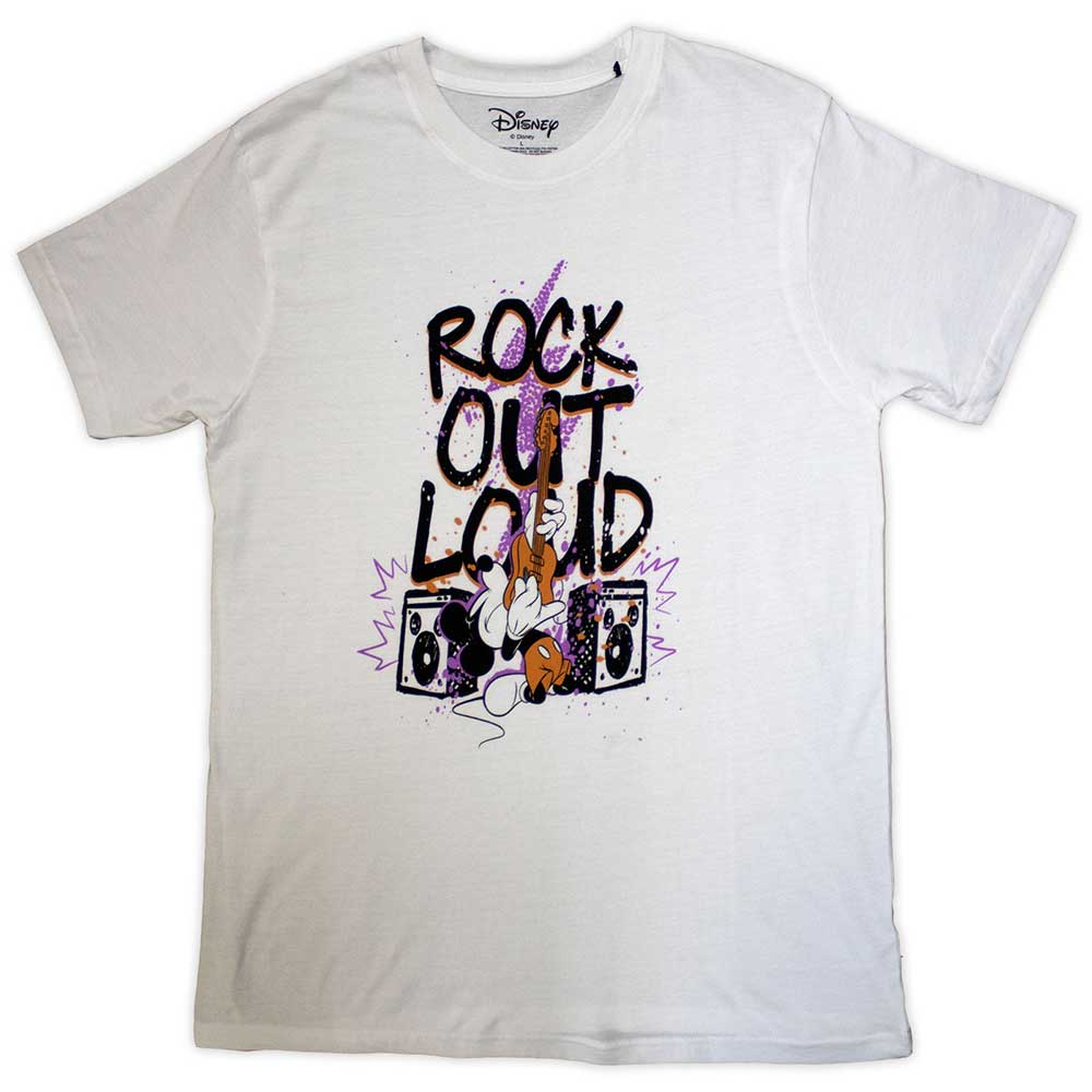 Mickey Mouse Unisex T-Shirt: Rock Out Loud (XX-Large)