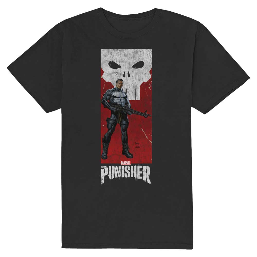 Marvel Comics Unisex T-Shirt: Holding Gun (XX-Large)