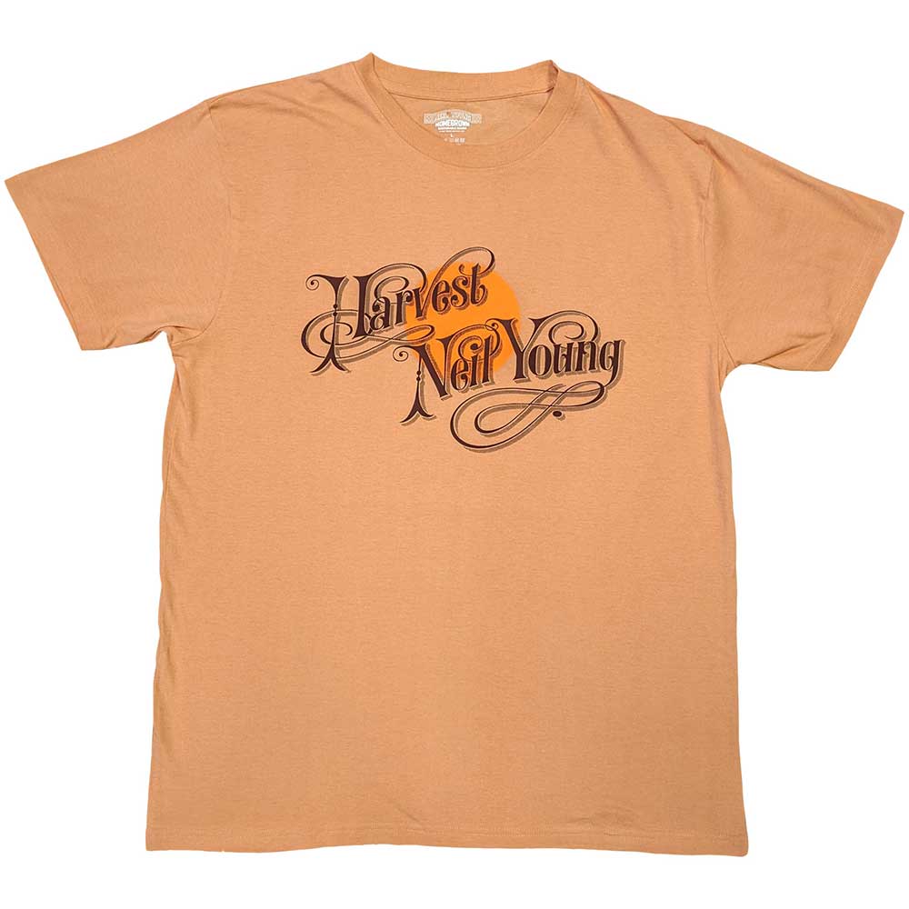Neil Young Unisex T-Shirt: Harvest (Small)
