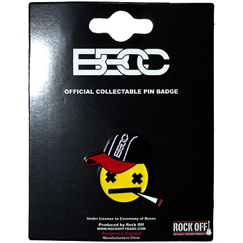 Bad Boy Chiller Crew Pin Badge: Emoji Logo