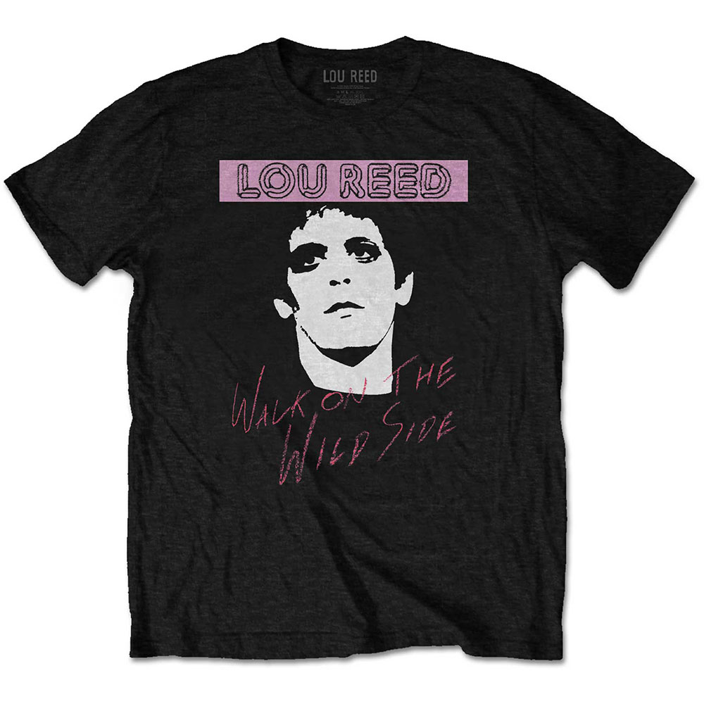 Lou Reed Unisex T-Shirt: Walk On The Wild Side (Small)