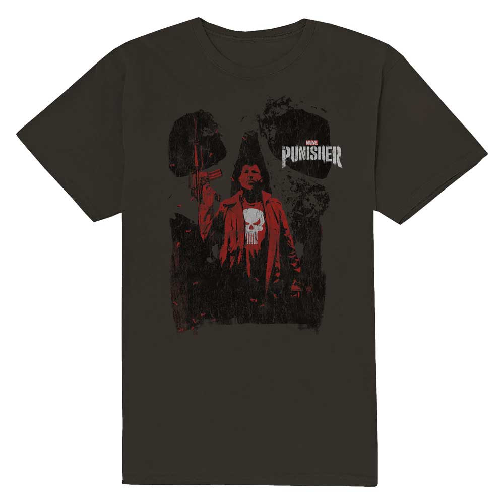 Marvel Comics Unisex T-Shirt: Red Outline (X-Large)