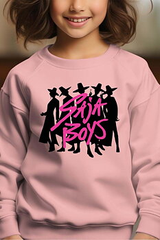 Saja Boys Kpop Demon Hunters Barn Sweatshirt - Hombre - Rosa - Unisex