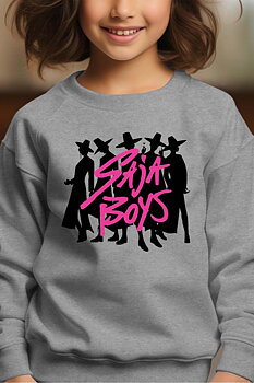 Saja Boys Kpop Demon Hunters Barn Sweatshirt - Hombre - Grå - Unisex