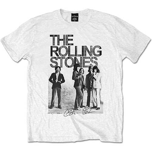 The Rolling Stones Unisex Tee: Est. 1962 Group Photo (Small)