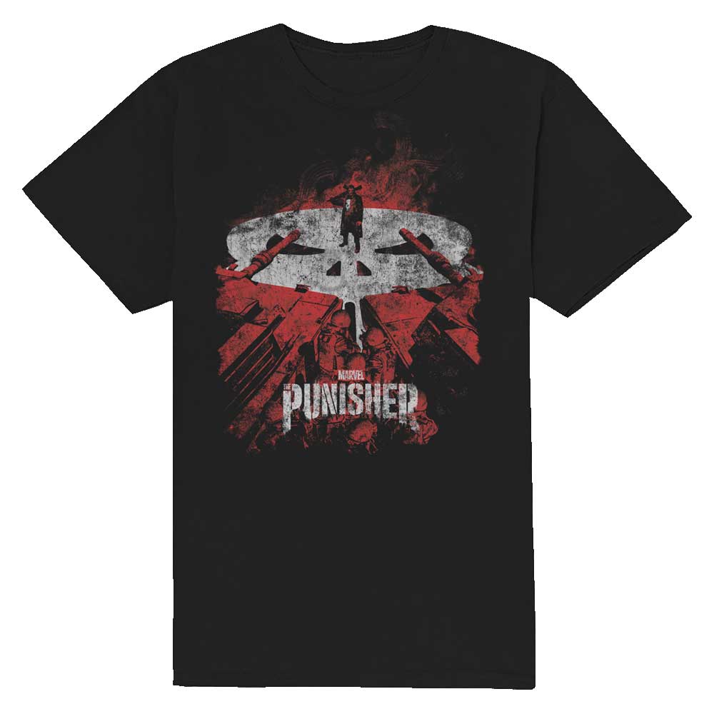 Marvel Comics Unisex T-Shirt: Red Tanks (Medium)
