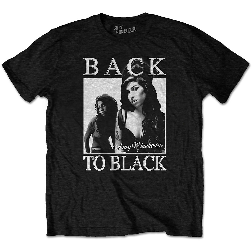 Amy Winehouse Unisex T-Shirt: Back to Black (X-Large)