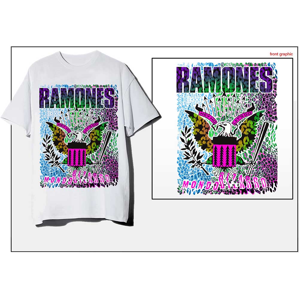 Ramones Unisex T-Shirt: Animal Skin (X-Large)