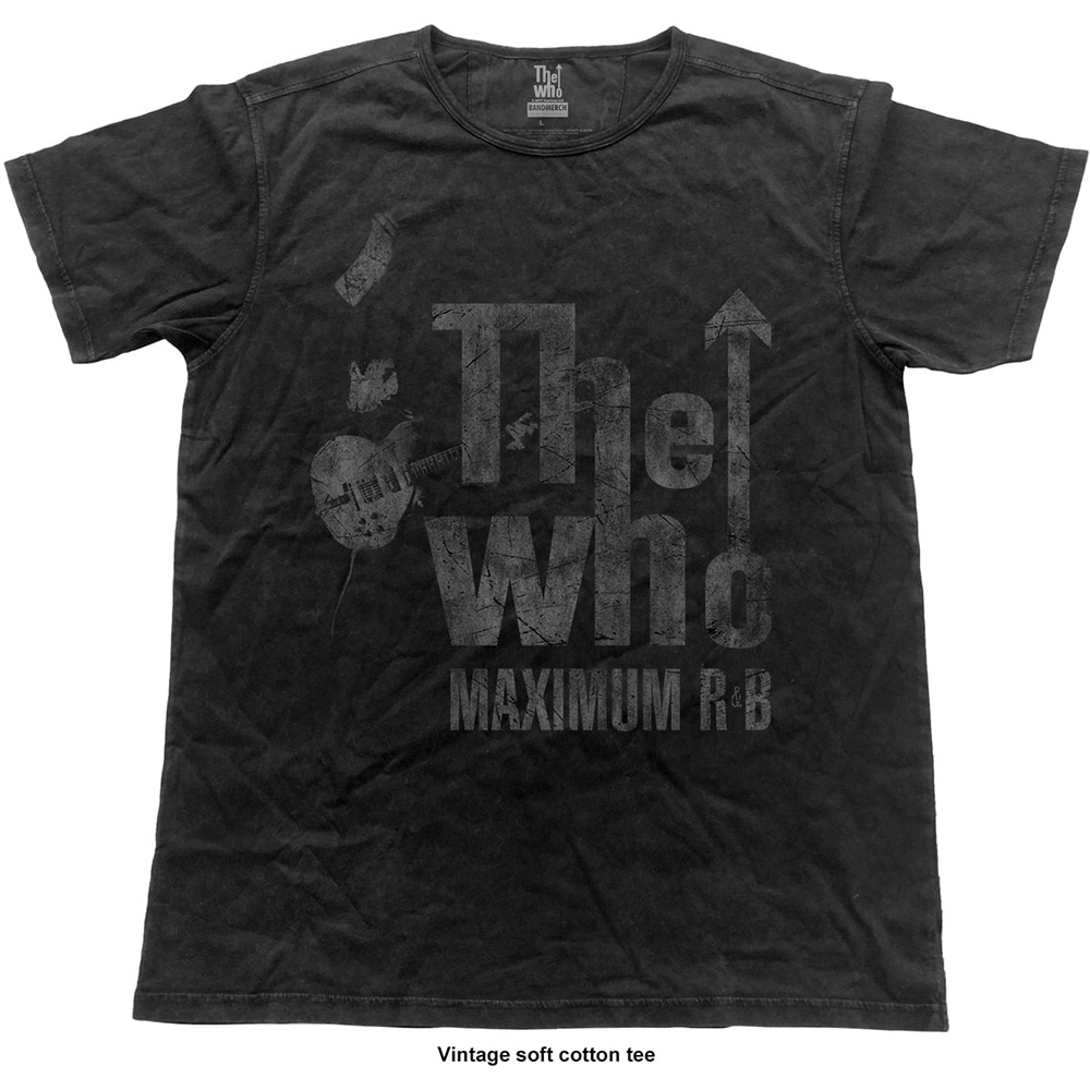 The Who Unisex Vintage T-Shirt: Max R&B (Large) - 2