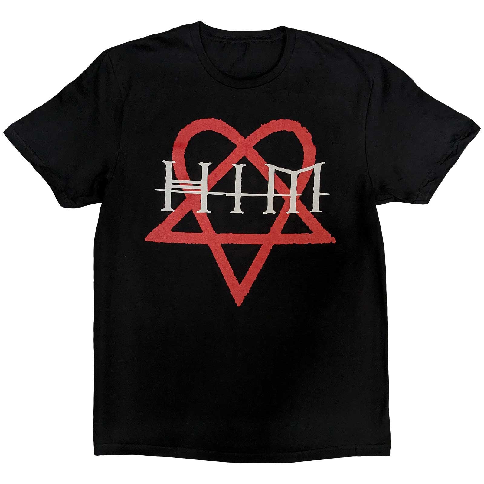 HIM Unisex T-Shirt: Heartagram (Small)