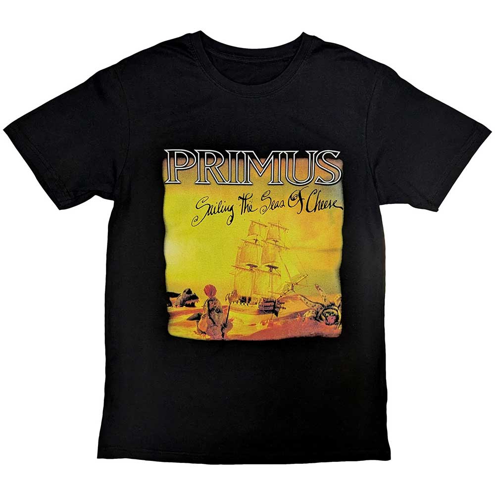 Primus Unisex T-Shirt: Sailing The Seas Of Cheese (Medium)
