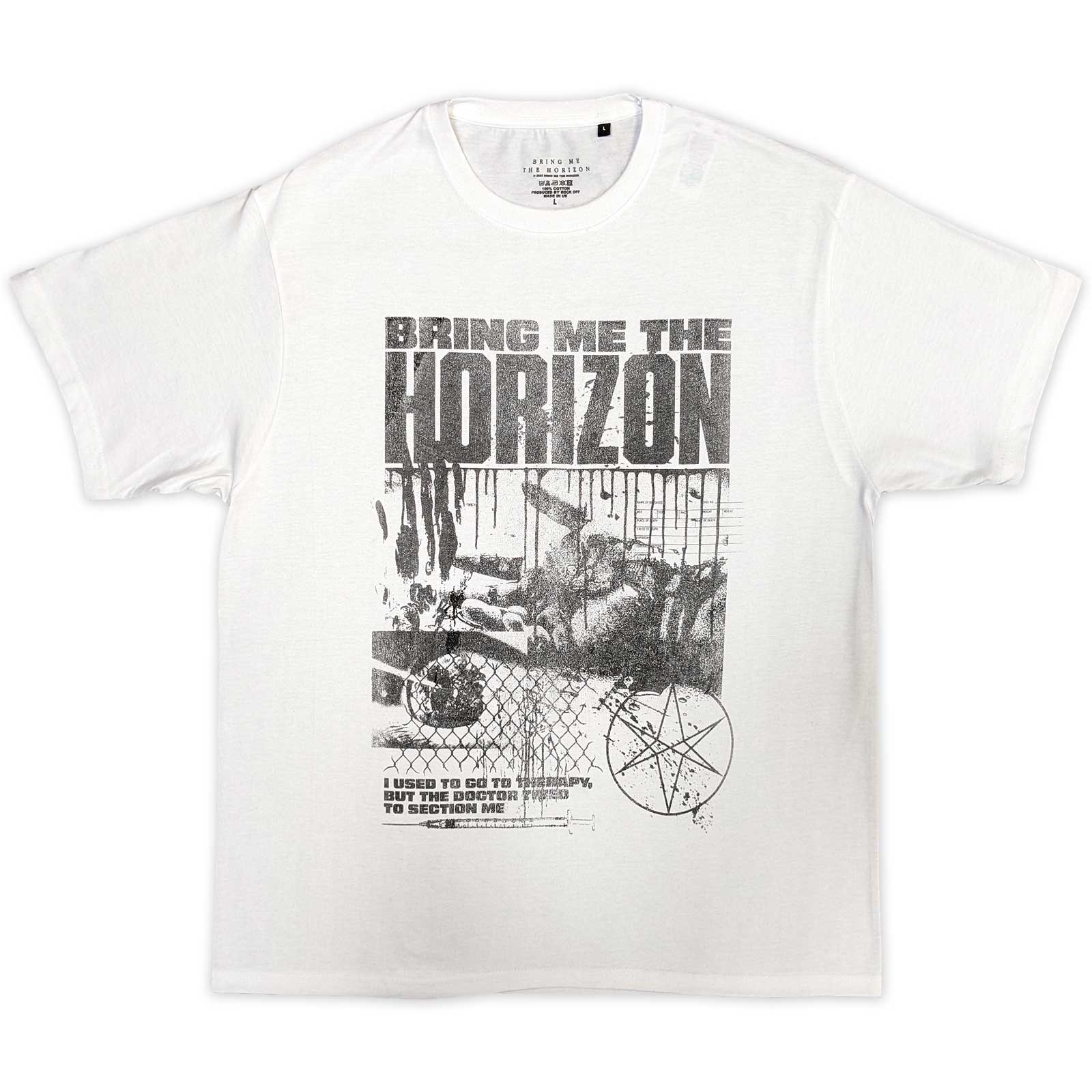 Bring Me The Horizon Unisex T-Shirt: Therapy (Small)