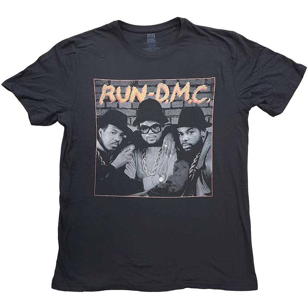 Run DMC Unisex T-Shirt: B&W Photo (Medium)