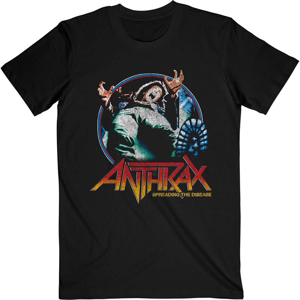 Anthrax Unisex T-Shirt: Spreading Vignette (Large)