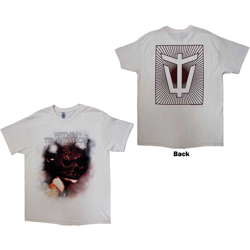 Within Temptation Unisex T-Shirt: Bleed Out Single (Back Print) (XX-Large)
