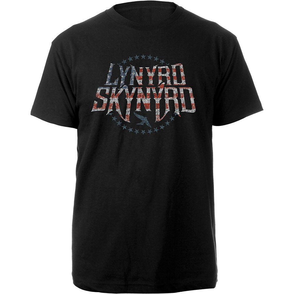 Lynyrd Skynyrd Unisex T-Shirt: Stars & Stripes (Large)