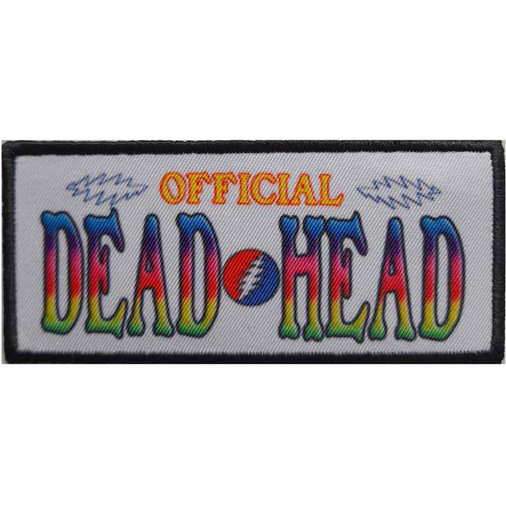 Grateful Dead Standard Printed Patch: Official Dead Head