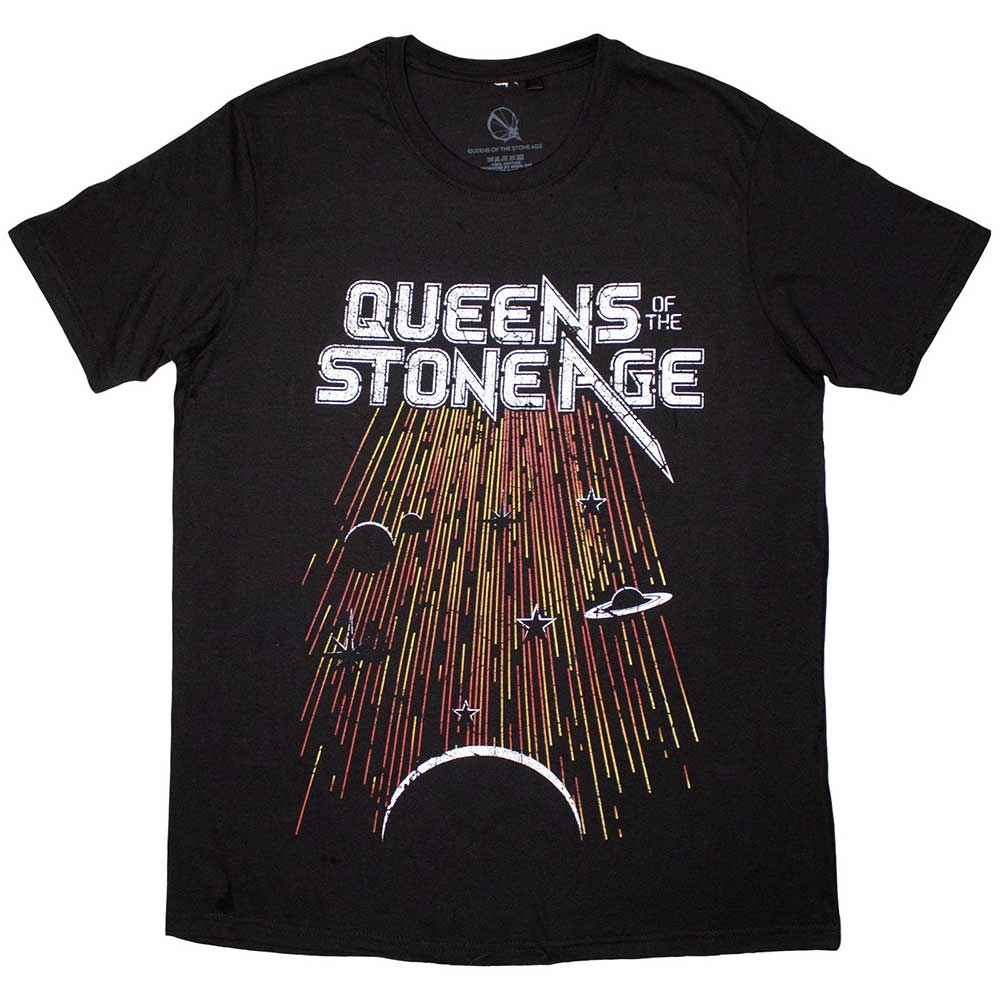 Queens Of The Stone Age Unisex T-Shirt: Meteor Shower (X-Large)