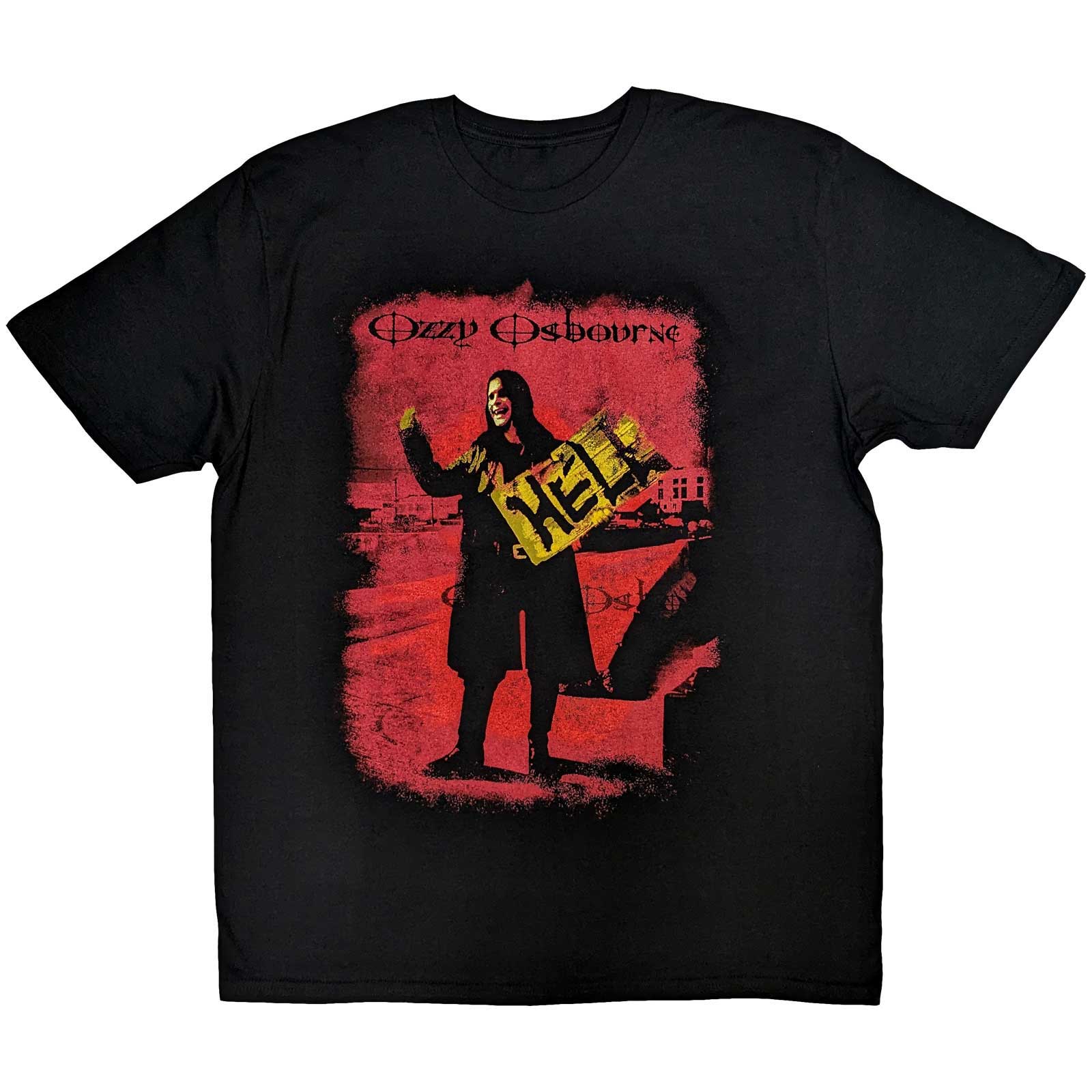 Ozzy Osbourne Unisex T-Shirt: Hell (Medium)