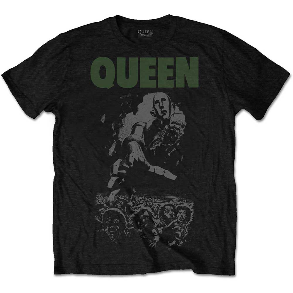 Queen Unisex T-Shirt: News of the World 40th Full Cover (Small)